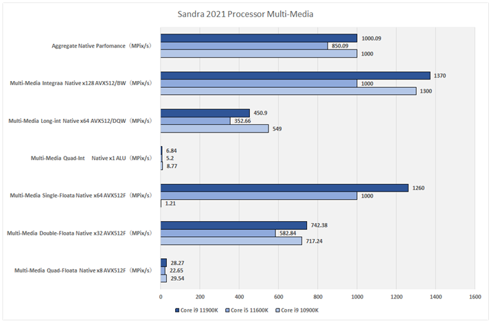 Ot2FSandra 2021 Processor Multi-Media