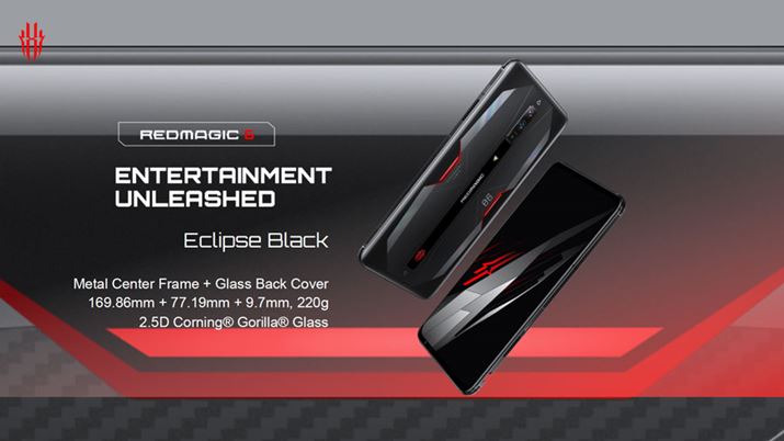 uRedMagic 6v́A{fBB[eʂ12GBAXg[W128GBƂXybN