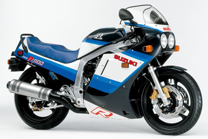 s̎ԂƂĂ͓̐EőƂȂ265km/h}[NA傫ȘbW߂1989NuGSX-R1100v
