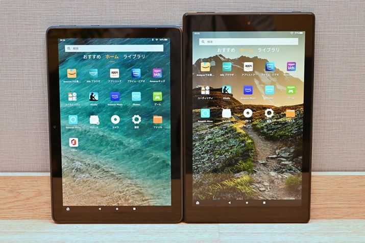 ŐVFire HD 10V[YAEFire HD 10V[YBcʒuɂۂ̉኱Ă邪AZȂđS̓IɎ኱RpNgɂȂĂ