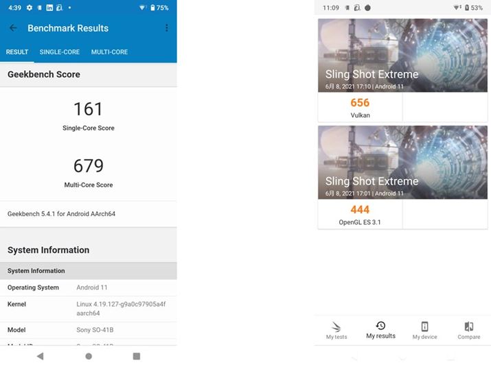 CPȔ\͂𑪂uGeekBench 5vgCPŨx`}[NeXǧʁB݂̃~hWX}[gtH̓VORA600OA}`RA1,500ÕXRAʂȂ̂ŁAƔׂĂ{@̃VORA161A}`RA679ƂXRA͍ȂBE̓OtBbN\vx`}[NAvu3DMarkv̌ʂŁÃXRA656́AVAPIuVulkanvǵÃXRA444́A]gAPIuOpenGL ES 3.1vǵB3`4~xŔ~hW@ł̃XRA1,000ȏオʂɏoĂA{@̓OtBbN\ł肷ƂʂɂȂB