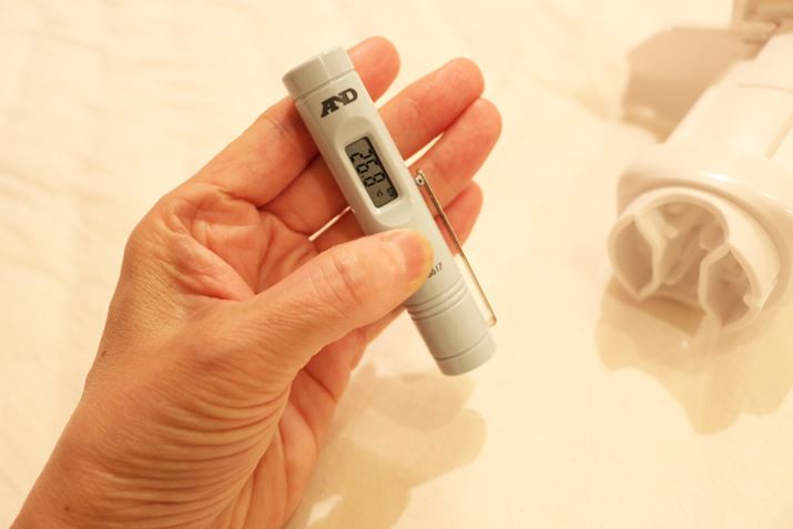 uāv[h͍ŊƑs邽߁Adオ͔MXł͂܂BڐG̉xvő肵Ă݂26.8łB菭xȂ̂ŁAzcIĂɕzcɓĂꂵ͊Ȃł