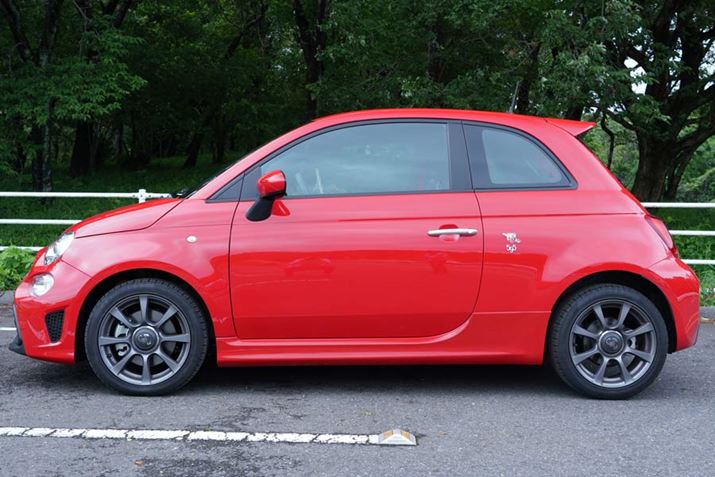 ŏ]a5.4mBRpNgȃ{fB̊ɂ́A͂܂܂BЉuAog595v̂قAʃO[hƂĂɃzbgȑ肪킦u595 Turismovݒ肳܂