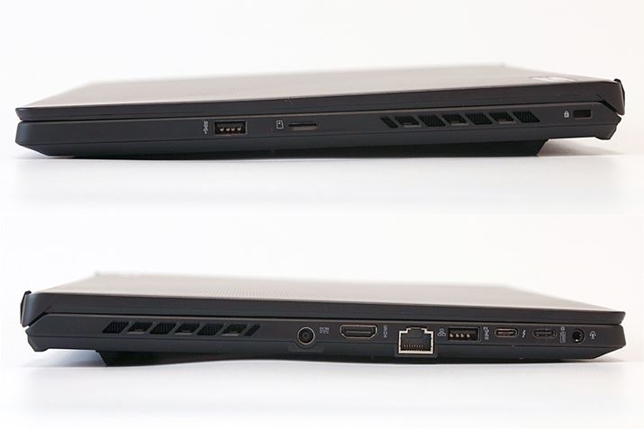 Thunderbolt 4|[gUSB 3.2 Type-CiGen2jAHDMIóALLAN|[gȂǊOC^[tFCX͏[ĂBʓrA_v^[pӂ΍ő100WPower DeliveryiPDj[d\