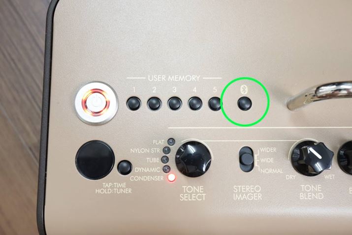 USER MEMORỶBluetooth̃{^zuĂ܂