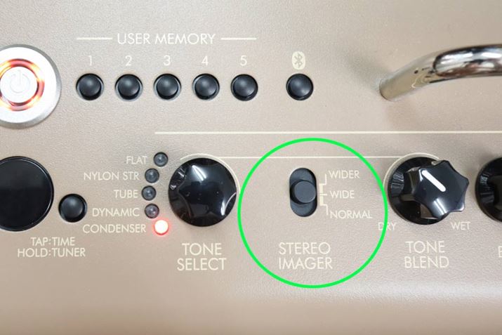 TONE SELECT̉EɔzuĂSTEREO IMAGERBgƂŃ{[J𒮂₷oł܂