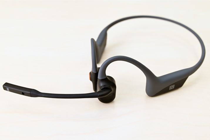 AFTERSHOKZ ブルートゥースイヤホン OPENCOMM BLACKの+frogwell.co.jp