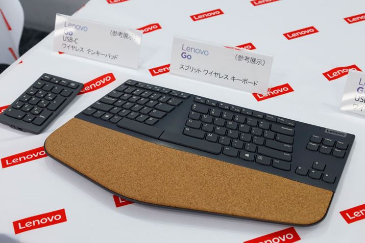 �O���[�o���Ŕ��\�ς݂́uLenovo Go�X�v���b�g���C�����X�L�[�{�[�h�v�ƁuLenovo Go USB-C���C�����X�e���L�[�p�b�h�v�B���{�ł̔����͖���