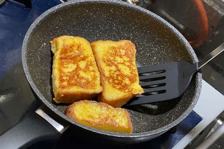 �ʏ�̃t���C�Ԃ����ƁA�Ȃ��Ȃ��H�ނ̉��ɓ��荞�܂Ȃ����Ƃ�����܂����