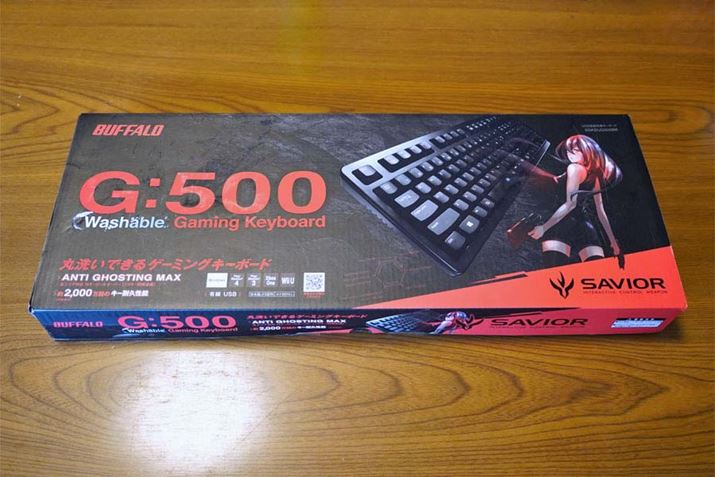 obt@[̃Q[~OL[{[huBSKBUG500BKv