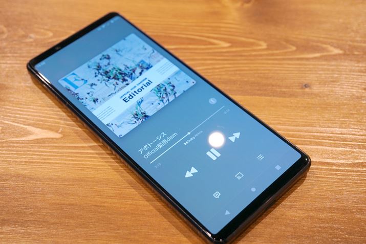 uXperia1 IIv̓Xs[J[ŁuԃI[fBIv̌