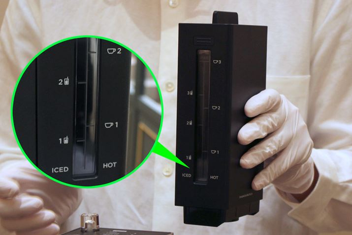 ^Neʂ͍ő490mlBʂml\Lł͂ȂA1tE2tE3tƂȂĂ̂ł킩₷łBq܂AzbgR[q[ƃACXR[q[ŒoeʂقȂ̂ŁAɍ킹2ނ̐ʂ\Liő3t܂Łj