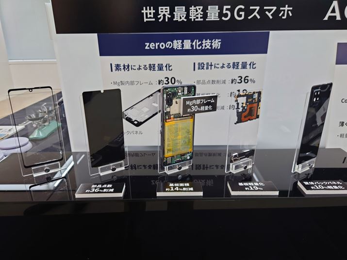 {fB̑fނɃ}OlVEyیKXuCORNING GORILLA GLASS VICTUSv̗pقAobNpl𔖂Ȃǂ̐݌v̍œKɂA5GX}zł͐EŌyʂƂȂ146gƂyʉĂ