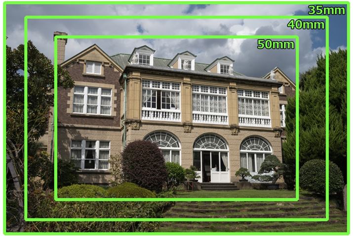 35mmA40mmA50mm̉p̈Ⴂi35mmŎBeʐ^x[XɂĂ܂j