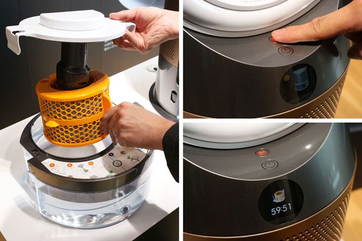 ꂽ^NɃNG_Ȃǂ𓊓AɉtB^[Zbg܂B^N{̂ɖ߂Auv{^Ɛ򂪃X^[gBfBXvCɂꊮ܂ł̎c莞Ԃ\̂֗ł