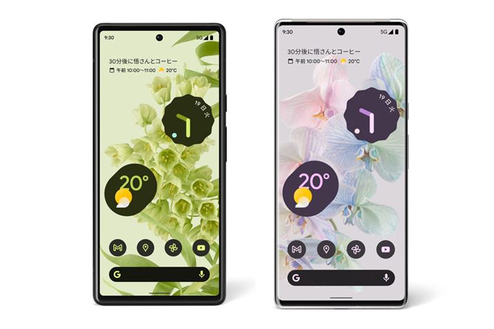 uPixel 6vij̓tbgȃfBXvCŁATChɃx[BuPixel 6 Prov͗TChȖʂɂȂĂāAx[قƂǌAX^CbVɌ܂