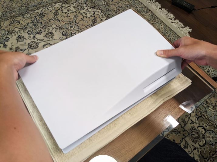 PS5炩^ȈɐݒuBfBXN݌OEɂ悤ɒu܂