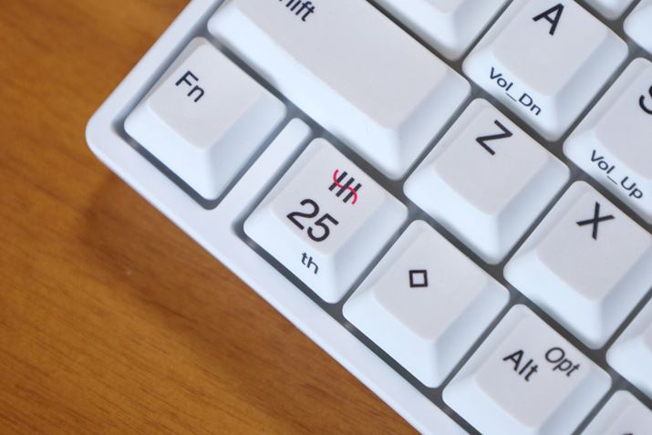 {z񃂃fȂ̂ŁAHHL[25thƌꂽʃfUCL[ƂȂĂ