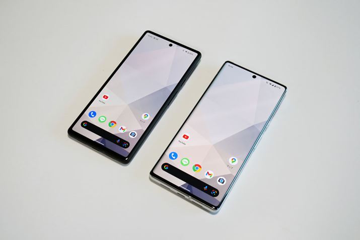 uPixel 6v6.4C`AuPixel 6 Prov6.7C`̗L@ELfBXvC𓋍