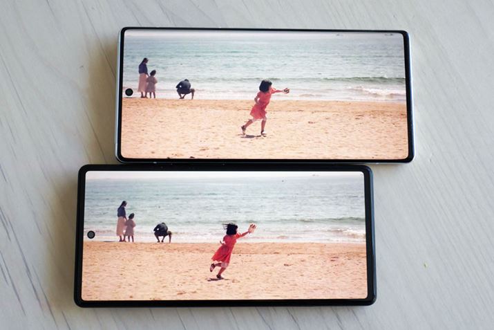 Sʕ\ɂƃtbgƋȖʂ̈Ⴂ킩₷łBuPixel 6 ProviĵقAx[\̈悪LȂĂ܂