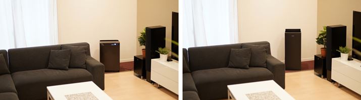 OfƐVf𓯂ɐݒuʐ^ׂƁAVf̂قݒuXy[XȂłȂAƋƂ̒aƂAƂۂł