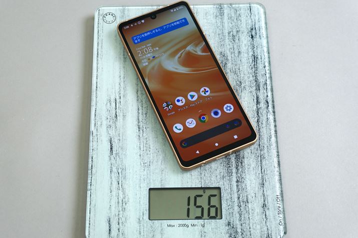 fW^XP[Ōvdʂ́AJ^OlƓ156gB߂̃X}[gtHƂĂ͌yʂȕނ