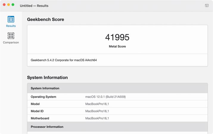 Geekbench 5ComputeriMetalǰ