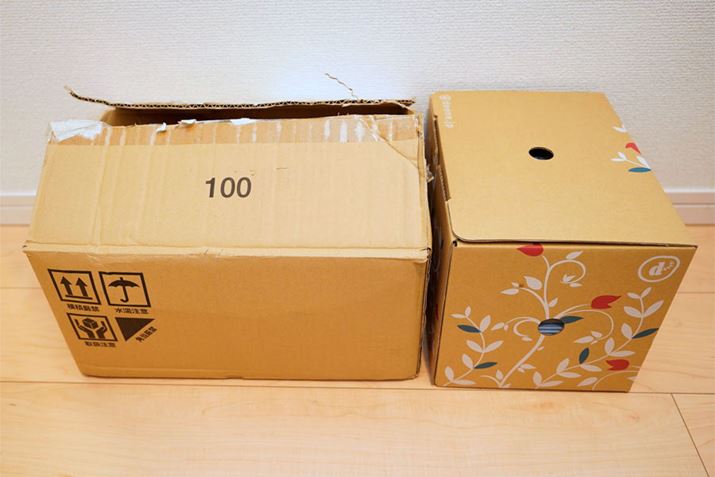 100�T�C�Y�̔��Ɣ�ׂ�Ɓc�c�������炢�ł��傤��