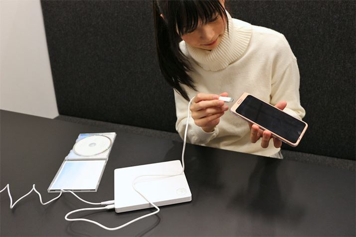 dɂȂuCDRvƃX}zP[uŐڑ܂iAndroidpAiPhonep̗̃P[uĂ܂j