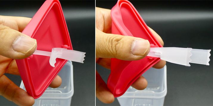 ���̂悤�ɁA�g���O�̗��[�ɓ����镔���̂ӂ��������ƂŃg���O���W�J���܂��B���\�L�т܂���