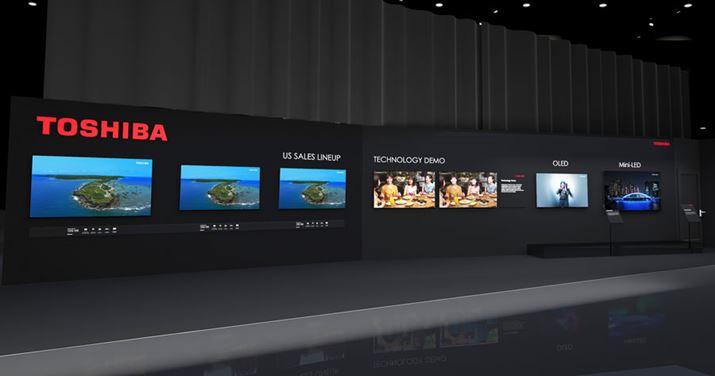 CES 2022TVS REGZAWu[X̃C[W