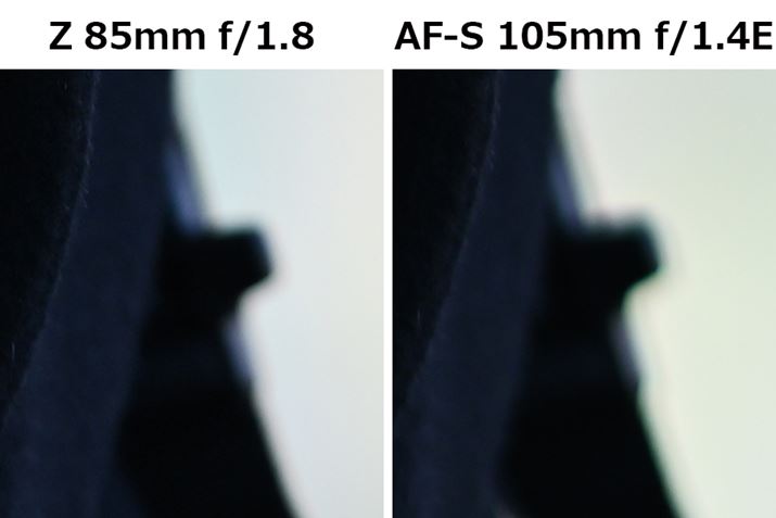 Px̂Ƃł́AǂĂFɂ݂o₷BXybNlƁuAF-S NIKKOR 105mm f/1.4E EDv悭}Ăƌ