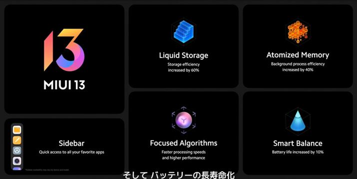 ƎOSuMIUI 13vɂ́AXg[W̃ftO@\uLbhXg[WvAobNOhœ삷Aṽ[ߖ񂷂郁[œK@\AAvfNTCho[VځBVXeœKɂ鏈\̌10̃obe[̐ߖĂƂ