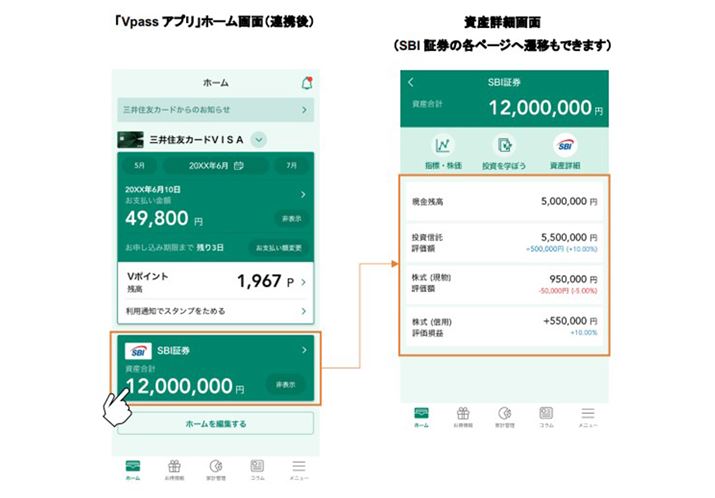 Aṽz[ʂSBI،̌c\\ɁĩXNVjBSBI،̌c^bvƁuYڍ׉ʁvɐi݁AAMȂǎY̓mF\iẼXNVjB̉ʂSBI،̃TCgɃANZXāAwW⊔ȂǂmF邱Ƃł܂i摜͎OZFJ[h̃vX[Xj