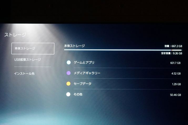 PS5W̓SSDeʂ̎c9.26GBƂ@I