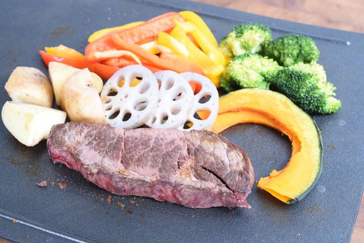 abien MAGIC GRILL̃v[g̃TCY͂قǑ傫ȂAXe[Lƈꏏɂ킹̖؂ĂXy[X͂