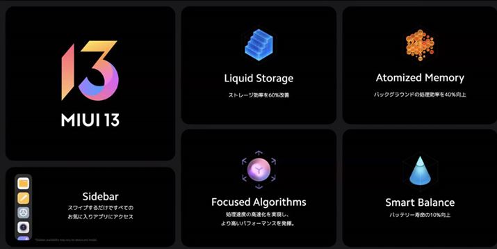 MIUI 13Android 11x[XɂƎOSBVXe̍œKi߂A10̏d͍팸Ă