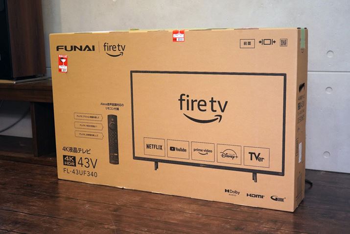 Fire TV̋@\𓋍ڂ43V^4KeruFL-43UF340vBi109,780~