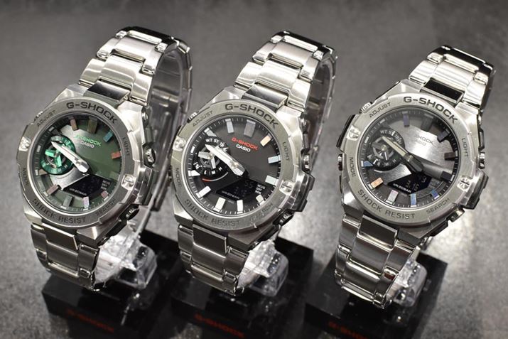 uGST-B500AD-3AJFvAuGST-B500D-1AJFvAuGST-B500D-1A1JFvBe49,500~BuGST-B500AD-3AJFv́AG-SHOCKł͂߂炵O[̃tFCX̗p