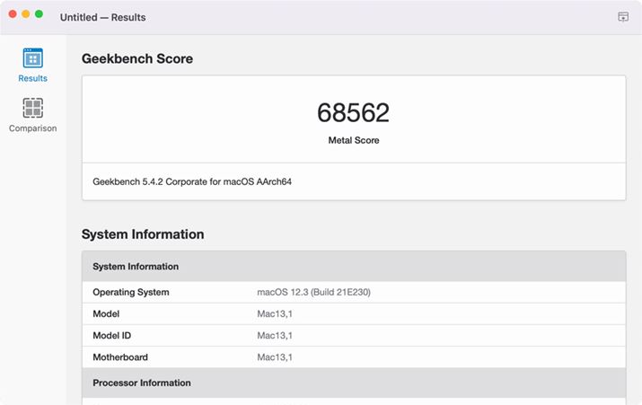 Geekbench 5ComputeiMetalǰʁBRA̐\͏オ悤ŁA16RAGPUM1 ProA32RAGPUM1 Max̂قXRAL^