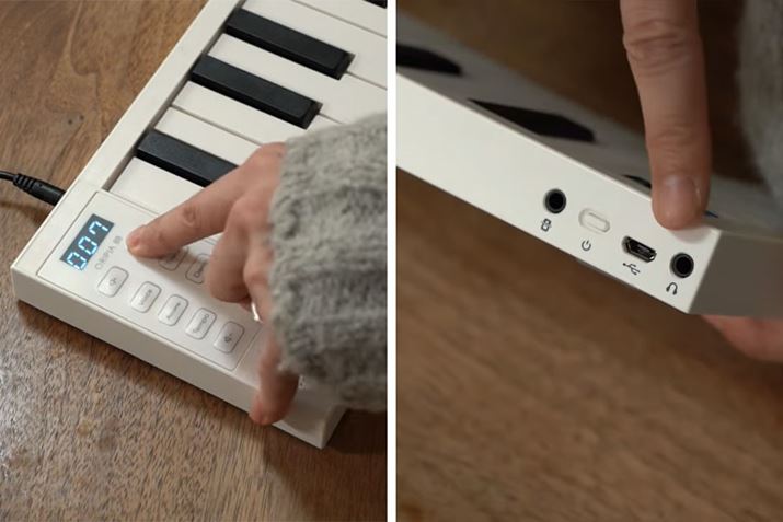 ̂قAdqsAm炵bgƂāAF͂Ȃ128ޓځBC^[tFCX͖{̑ʂɐ݂ĂAd{^ATXeBy_p[qAUSB[d|[giő8ԘA쓮jAwbhzo͂𑕔Ă܂BȂ݂MIDIڑłႢ܂