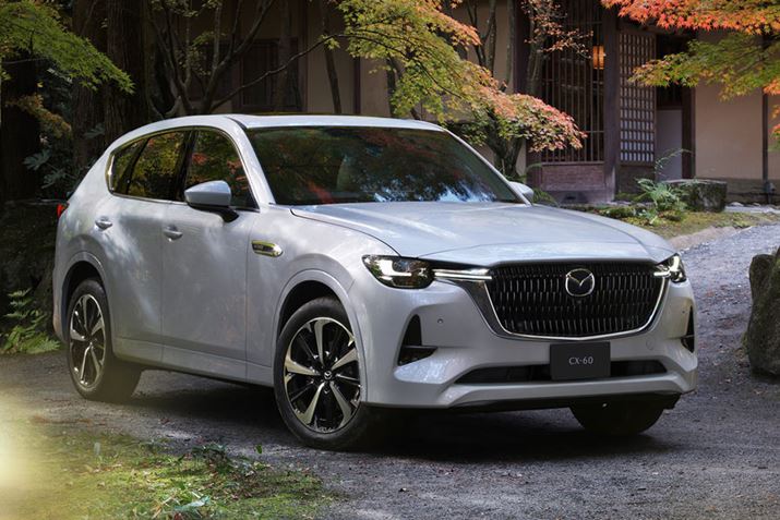 }c_uCX-60vA2022NHɓ{ŔBڂ́A3.3L6CfB[[GW}c_PHEVڎԁAgNRo[^[X8AT̗̍pȂǂ