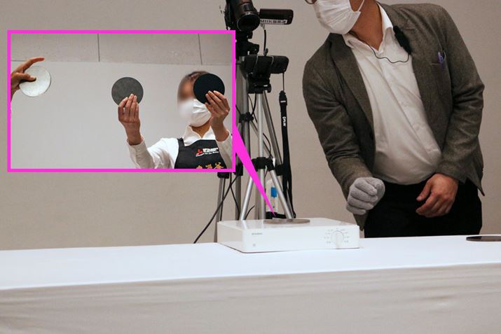 ł́AXeXƓSAY̔ia12cmA6mmjIHR30bMAꂼ̑fނǂ̂悤ɔM邩؂s܂i̓QƁj