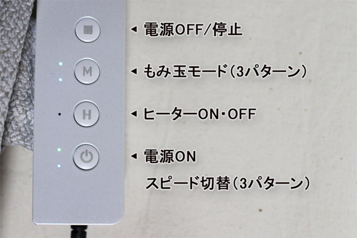 암͂BXs[hƁA݋ʂ̓͂ꂼ3p^[pӂĂ܂BuXs[hؑւ1p^[߁vƁu݋ʃ[h1p^[߁v̓ftHgŐݒ肳Ă̂ŁAd{^܂Ãp^[}bT[WJn܂Bꂼ2p^[߁A3p^[߂ɐݒ肵Ƃ́ÅY{^AŉƂŐؑ։\ł