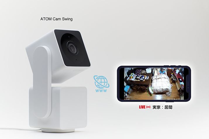 J^ݒ̃lbg[NJuATOM Cam SwingvBቿiA@\AIǐՁiU@\j@\ɂL͈͂̌肪s