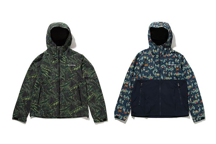 J[͑S3œWJB́AJ[́uNight Safari TimberwolfvBE͐؂Ԃ̂郂fŁA㕔ɂ̓gȃLvtB[h̃CXgvgꂽuCollegiate Navy Camping Printv