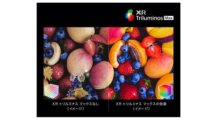 Ffq̌ʎqhbgiQuantum DotjZpŕϊ邱ƂRGBouQD-OLEDvɔFmvZbT[uXRvgݍ킹ALFuXR Triluminos Maxv