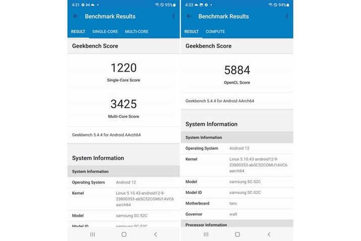 GeekBench 5̌