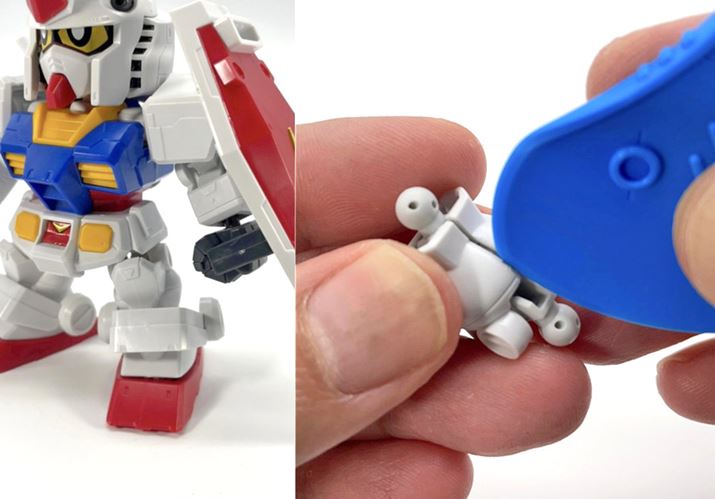 ܂́AЂςɃp[c𕪉@̂uNXVGbg RX-78-2 K_v̋rp[cOĂ݂܂iuNXVGbgvV[ÝAt[̌ɂ蓪gωSDnKvłj