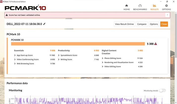 p\Ȓ\𑪒肷x`}[NvOuPCMark 10 Professional Editionv̌ʁBg̉KuEssentialsṽXRA9806ƔɍA{\̍BrWlXprł̉KuProductivityvnCXRA